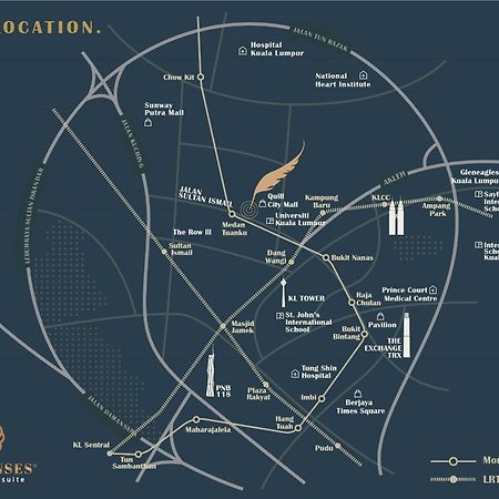 Quill City Residences Klcc, Five Senses Kuala Lumpur Kültér fotó